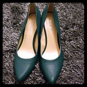 Nine west Garisono green pumps